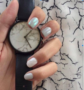 marble watch nails